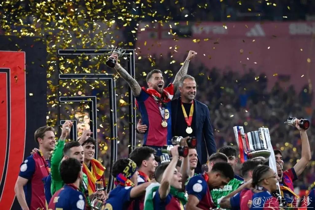 巴萨加时绝杀皇马,赛季三连胜捧国王杯第32冠 巴萨加时绝杀皇马,赛季三连胜捧国王杯第32冠